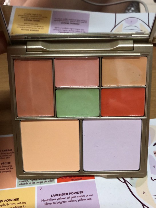 stila7色修容盘